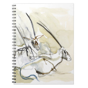 Arabian Oryx 2010  2 Spiral Notebook