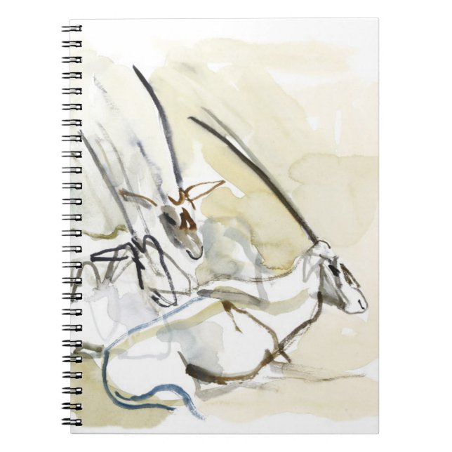 Arabian Oryx 2010  2 Spiral Notebook (Front)