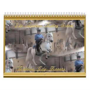 Arabian Riding School Calendar