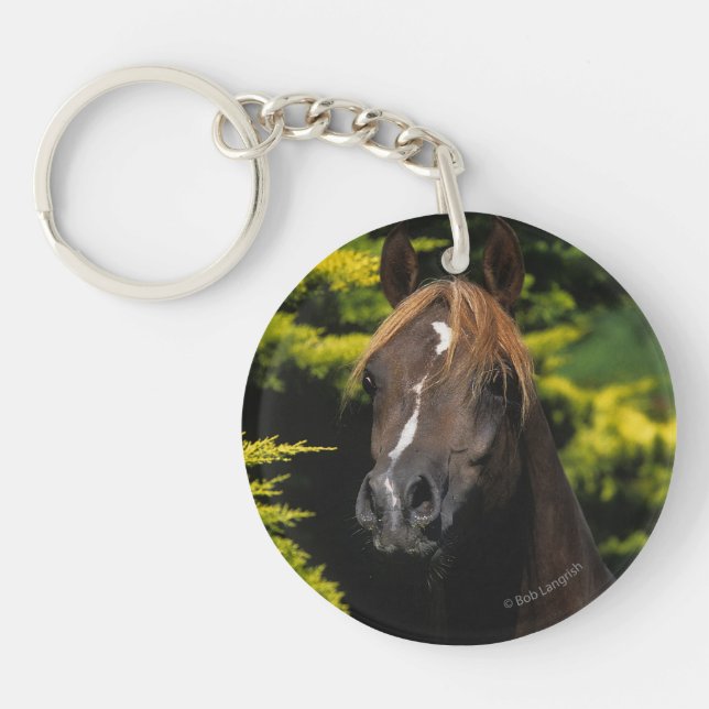 Arabian Stallion Key Ring (Front)