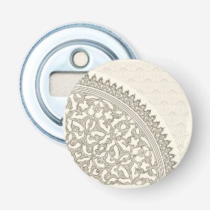 Arabian style lace bottle opener