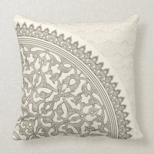 Arabian style lace cushion