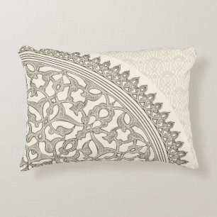 Arabian style lace decorative cushion