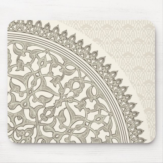 Arabian style lace mouse pad (Front)