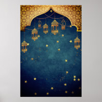 Arabian style with Moroccan lanterns