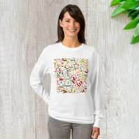 Arabic Alphabet Pattern Modern Islamic Calligraphy