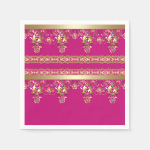 Arabic antique decorative east ornamental baroque napkin