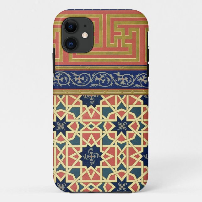 Arabic decorative designs (colour litho) Case-Mate iPhone case (Back)