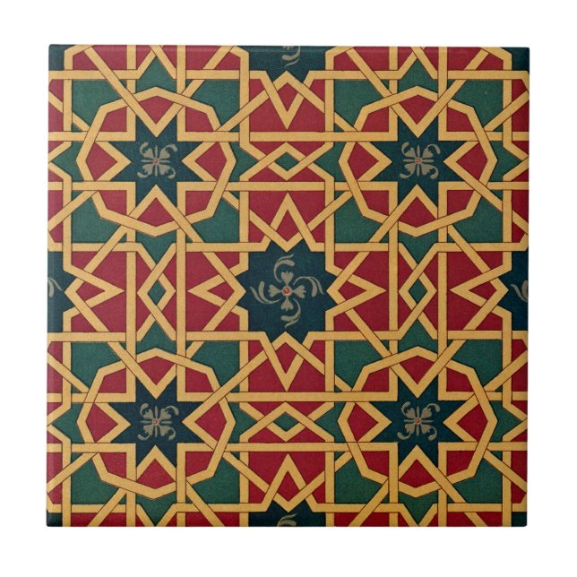 Arabic Design #1 at Emporio Moffa Tile (Front)