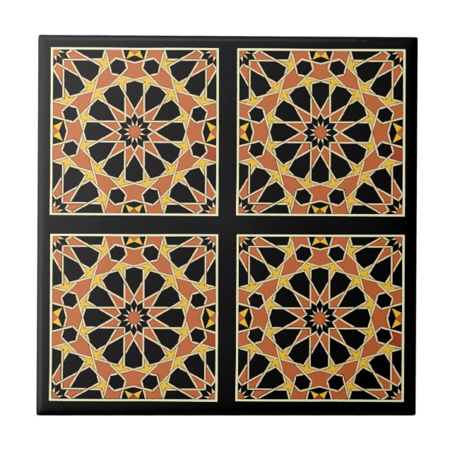 Arabic Design #3 at Emporio Moffa Tile (Front)
