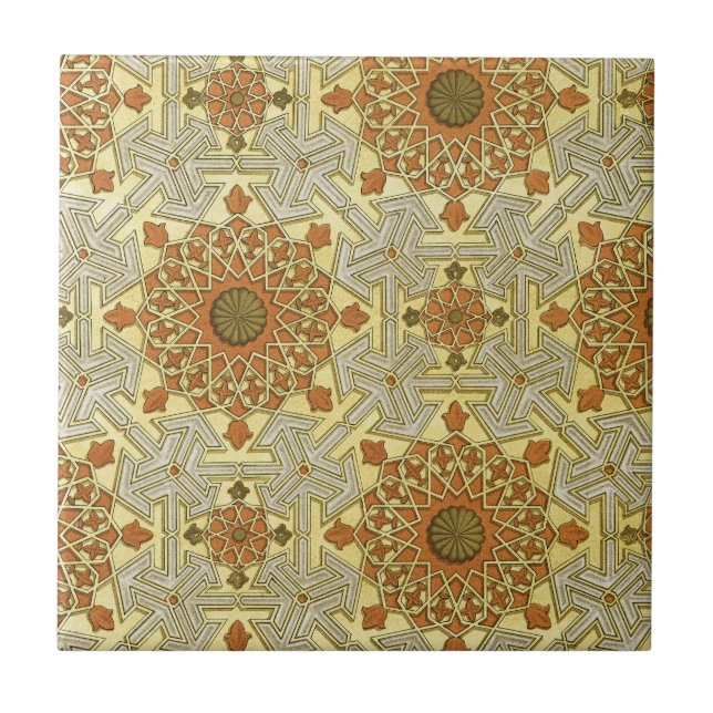 Arabic Design #4 at Emporio Moffa Tile (Front)