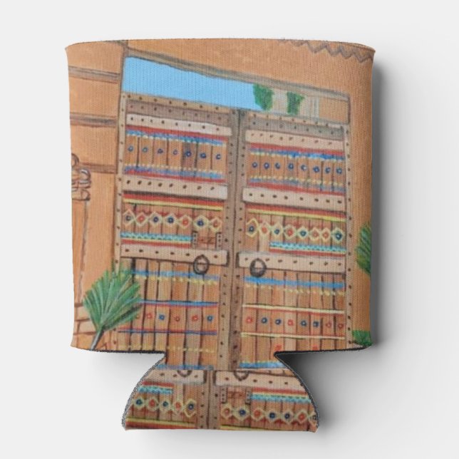 Arabic Door Can Cooler (Back)