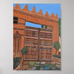 Arabic Door poster