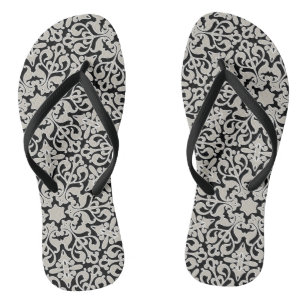 Arabic floral pattern jandals