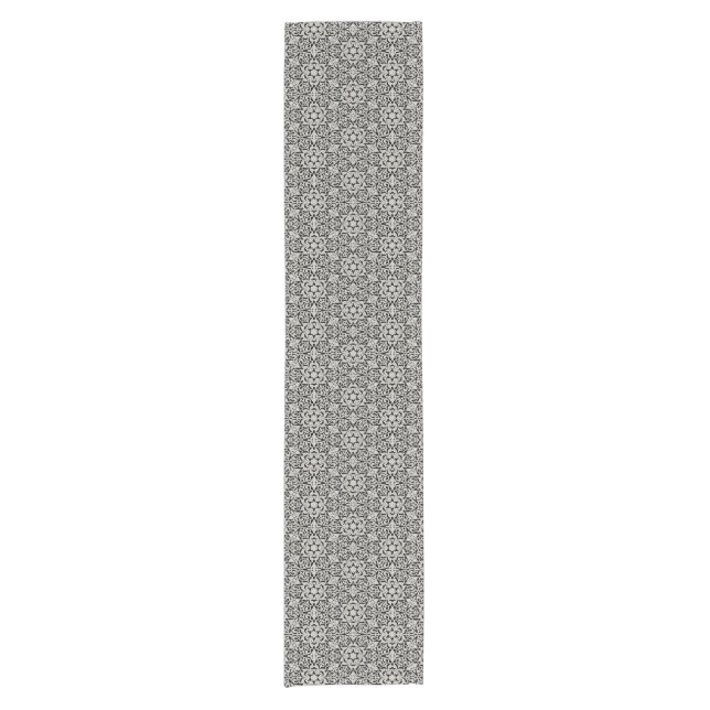 Arabic floral pattern short table runner (Front)