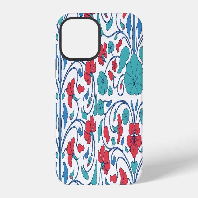 Arabic floral seamless vintage pattern. iPhone case (Back)