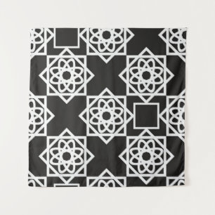 Arabic geometric pattern. Art decor. Islam. Flower Tapestry