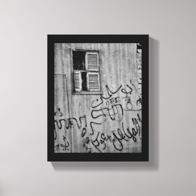 Arabic Grafitti Canvas Print (Front)