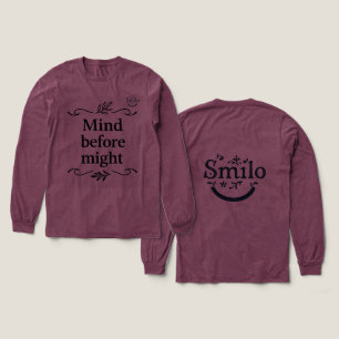 Arabic Inspiration tee - Mind Before Might