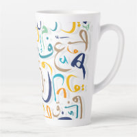 Arabic Letters Coffee Mug