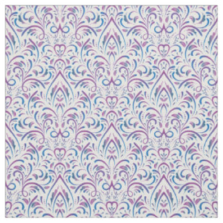 Arabic lilac pattern fabric
