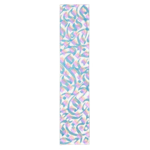 Arabic line design short table runner