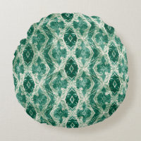 Arabic Motif Wall Art – Green Ornamental Pattern P