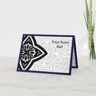 Arabic oriental greeting card