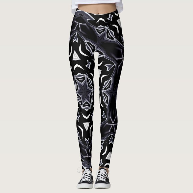 Arabic ornament , Asian Leggings (Front)