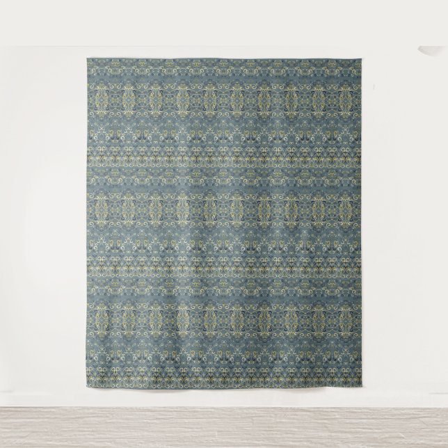 Arabic ornate rich pattern tapestry (Front)