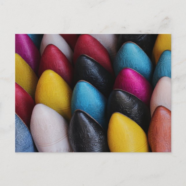 Arabic Shoes Postcard (Front)