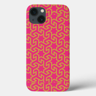Arabic Star Shaped Pattern iPhone 13 Case