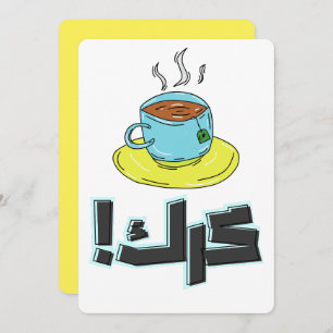 Arabic Tea Cup- شاي كرك  Holiday Card