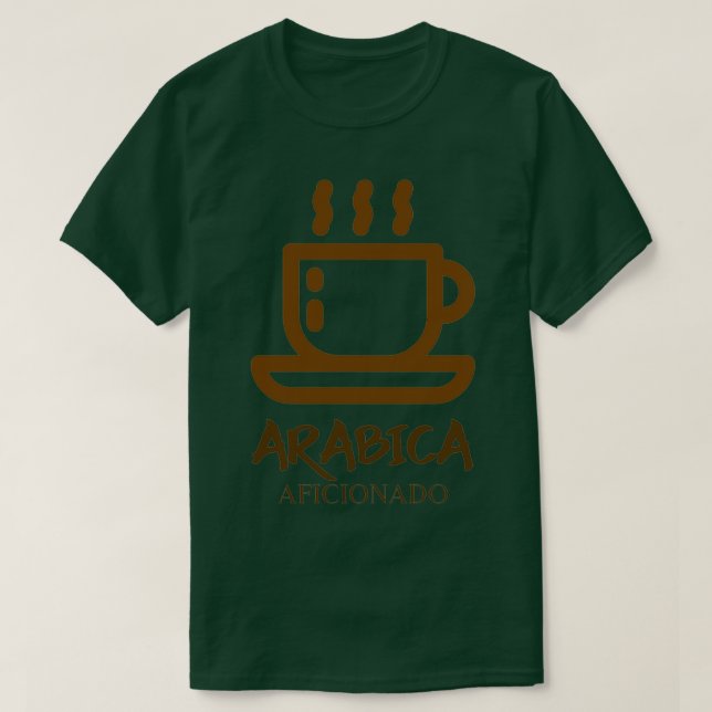 Arabica Aficionado T-Shirt (Design Front)