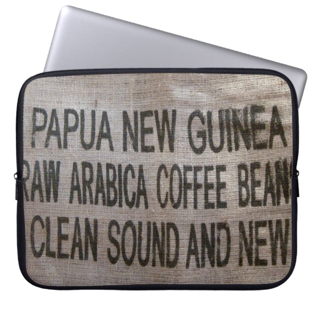 Arabica Coffee Bag Laptop Case (Front)