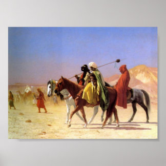 Arabs Crossing the Desert by Gerome Canvas Print