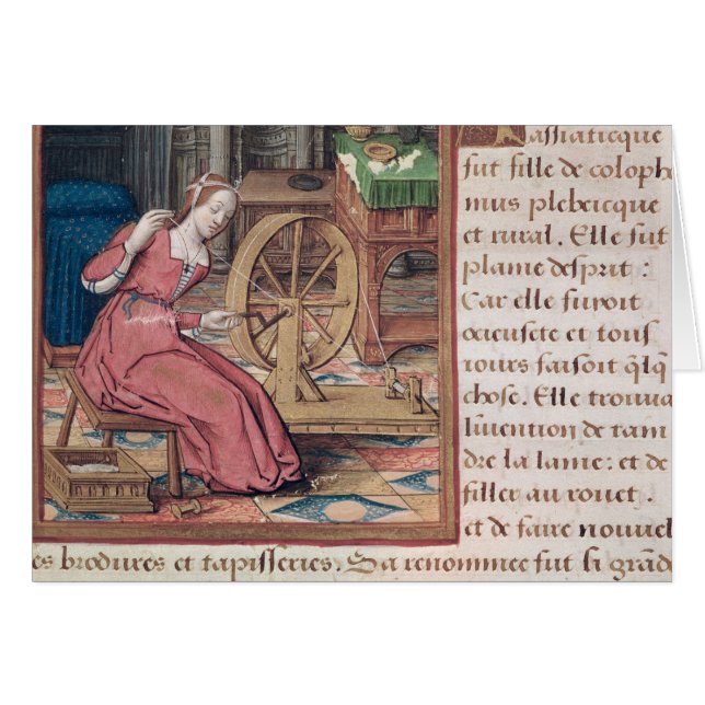 Arachne, from 'Vie des Femmes Celebres' (Front Horizontal)