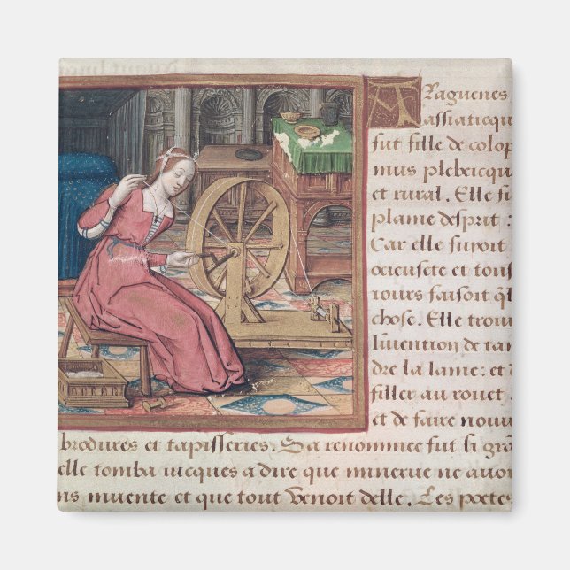 Arachne, from 'Vie des Femmes Celebres' Magnet (Front)