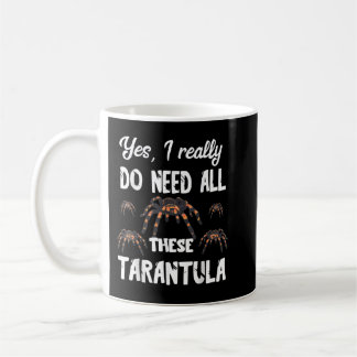 Arachnid Funny Tarantula Spider Lover Arachnology Coffee Mug