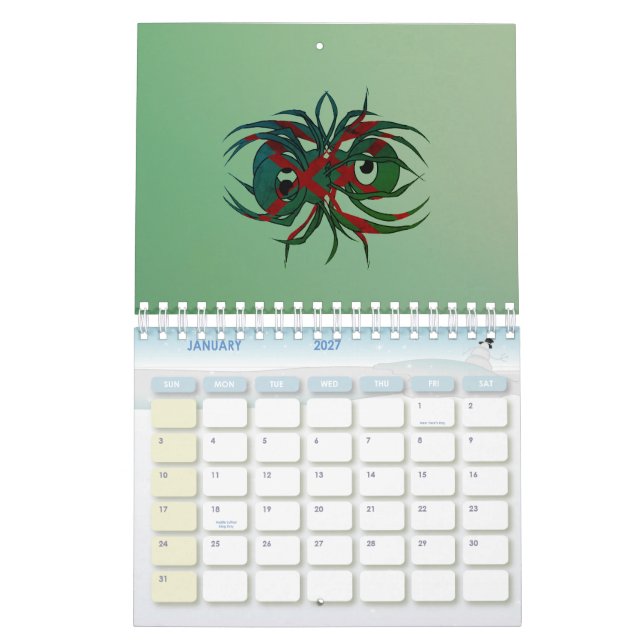 Arachnid of Despair  Calendar (Jan 2027)
