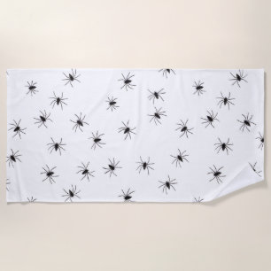 Arachnophobia (Spiders) (Creepy Crawly Insects) Beach Towel