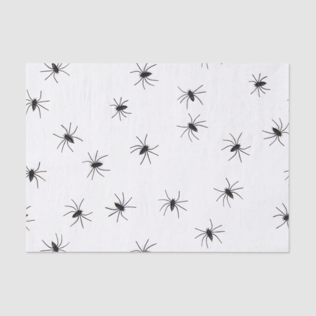 Arachnophobia (Spiders) (Creepy Crawly Insects) Tissue Paper (Front)