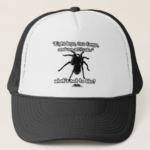 Arachnophobia - Tarantula Art Design #16 Trucker Hat