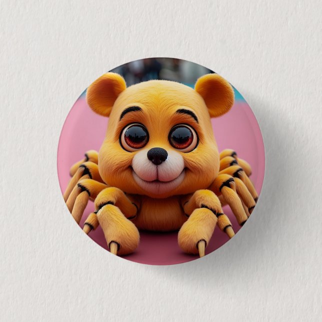 Arachnophobia Winnie the Pooh 1 3 Cm Round Badge (Front)