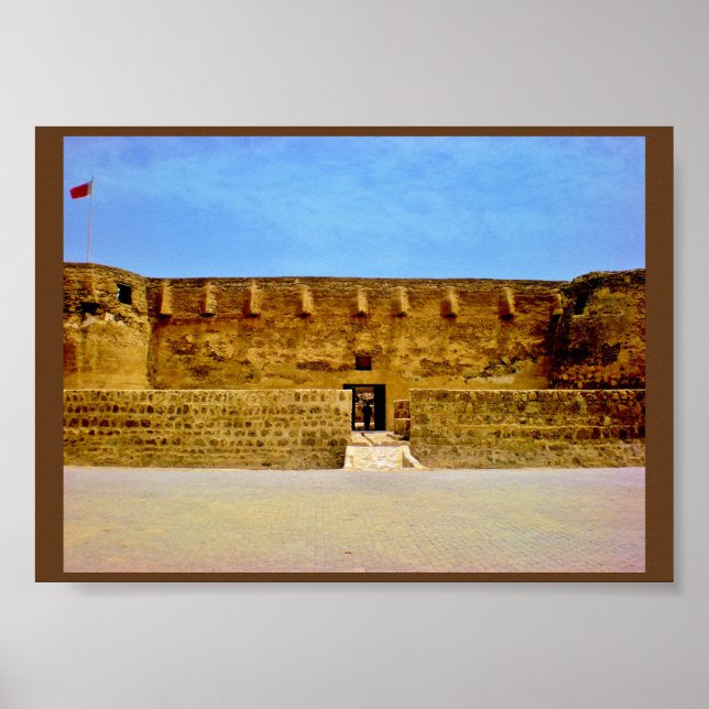 Arad Fort, Manama, Bahrain Poster (Front)