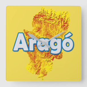 Aragon Square Wall Clock