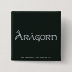 Aragorn logo 15 cm square badge