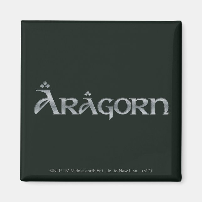 Aragorn logo magnet (Front)