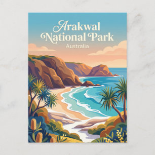 Arakwal National Park Australia Postcard