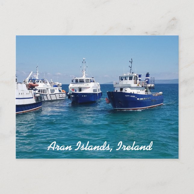 Aran Island  Postcard (Front)
